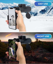 Load image into Gallery viewer, Starscope Monocular - Best Rated 12X50 High Power HD Monocular with Smartphone Holder & Tripod – Waterproof Monocular Telescope